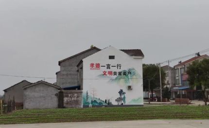 忠县新农村墙绘