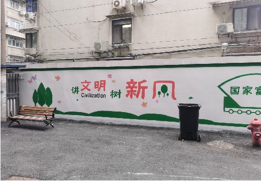 忠县社区墙绘